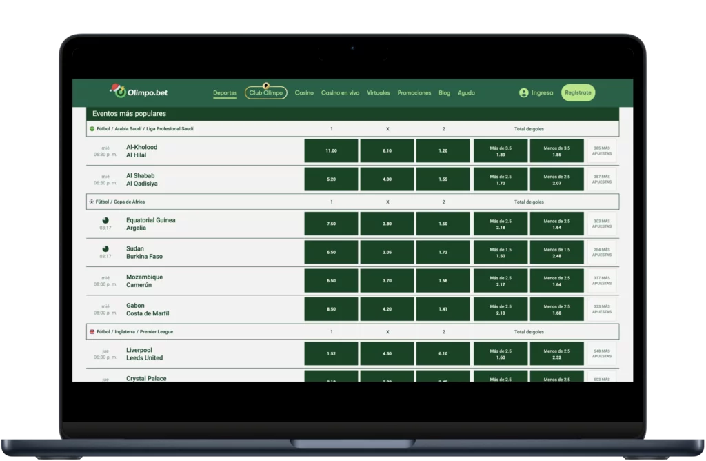 Olimpobet Betting